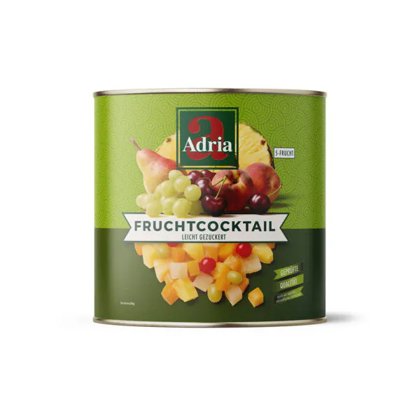 5-Fruchtcocktail, leicht gezuckert
