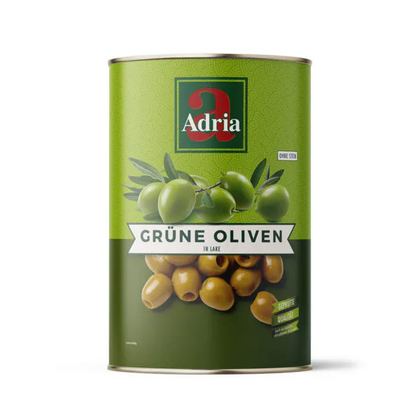 Oliven, grün ohne Stein, 26/29