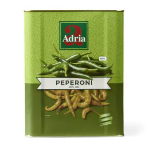 Peperoni in Salzlake