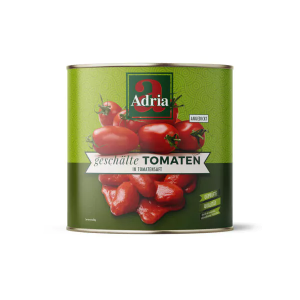 Schältomaten, Roma, im Saft